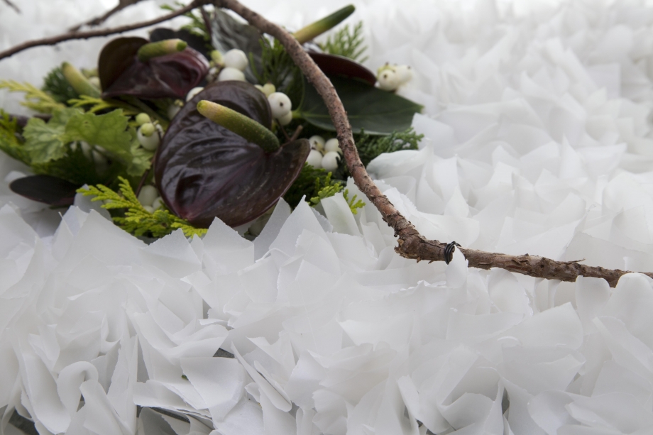 rouwwerk wit papier Fuerte Adios Chocolat close1 Bea