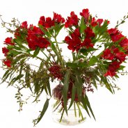 Alstroemeria Christmas bouquet