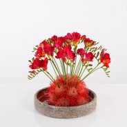Fiery Freesia design