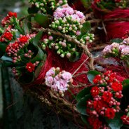 Memorial wreath with Always Kalanchoe