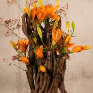 Autumn styled Sunderland lilies - Kristel van Dijk - Flower Factor