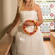 Bridal circle Kalanchoe flowers