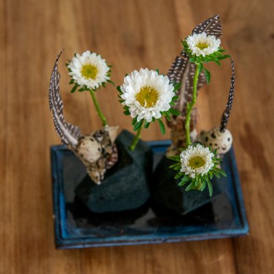 Floral foam table design