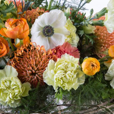 Rustic Dianthus bouquet