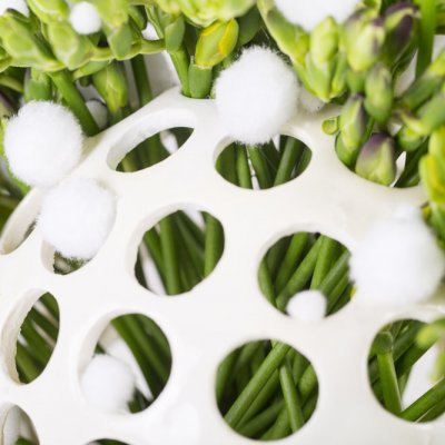 Colourful Freesia sphere