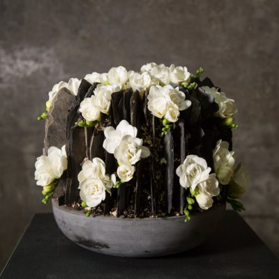 Respectful Freesia design