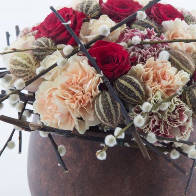 Valentine's Day flower arrangements