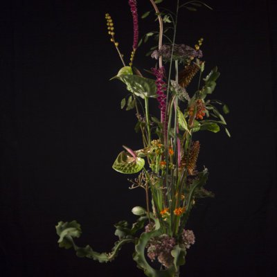 Bouquet with natural treasures