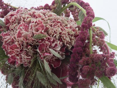 Vintage Dianthus bouquet