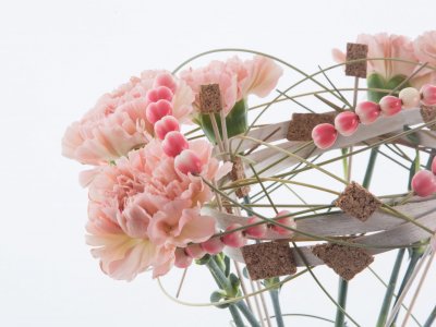 Playful Dianthus arrangement