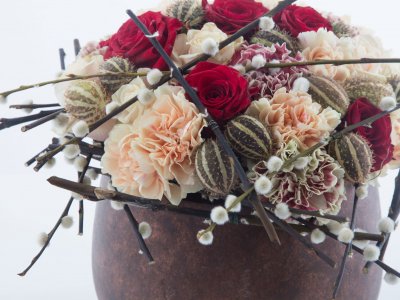 Valentine's Day flower arrangements