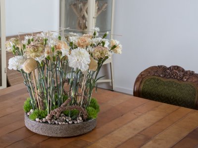 Dianthus centrepiece