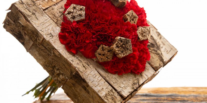 Square Dianthus bouquets