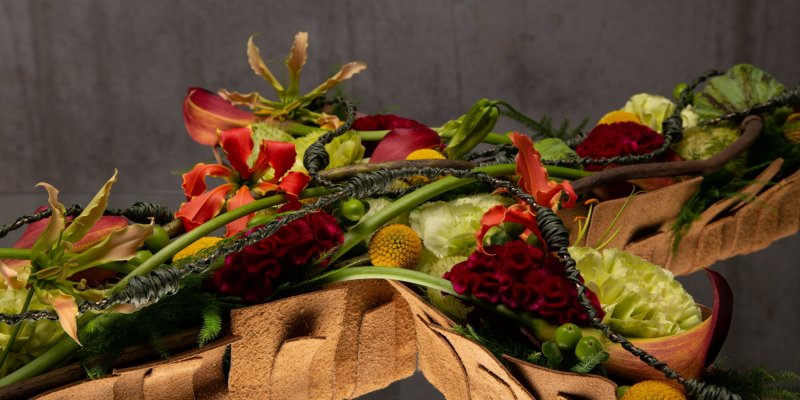 Flower cross inspiration