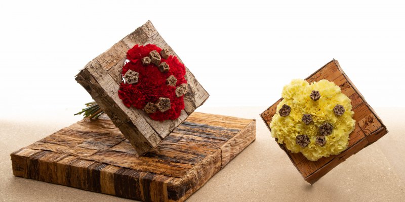 Square Dianthus bouquets