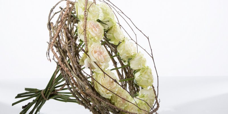 Romantic winter bouquet