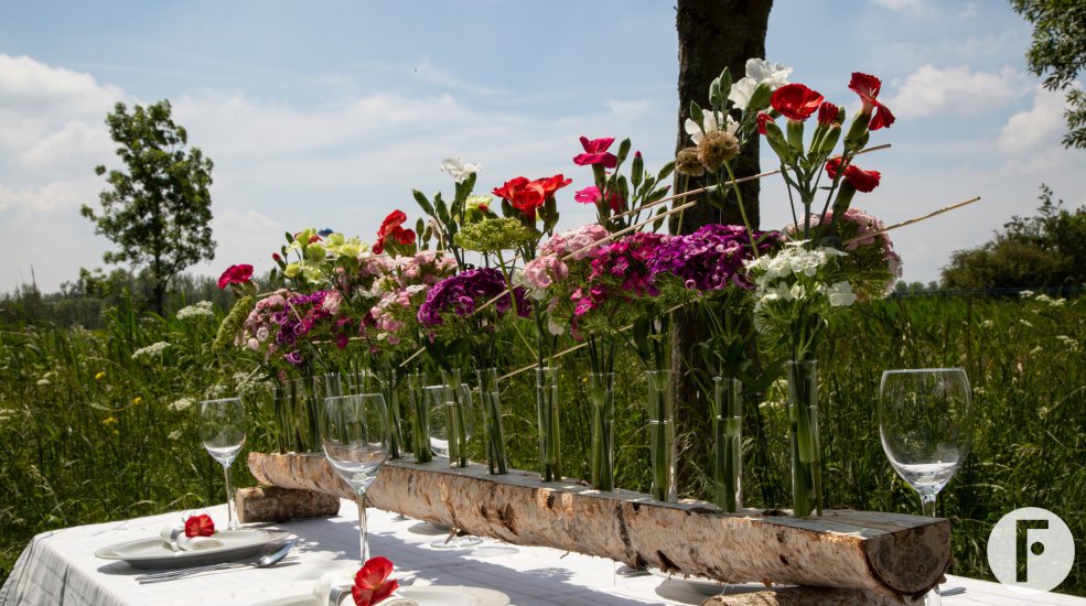 Wedding table with Sparkz