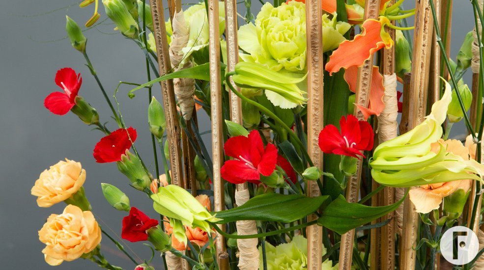 anjer bloemwerk Pim van den Akker Flower Factor