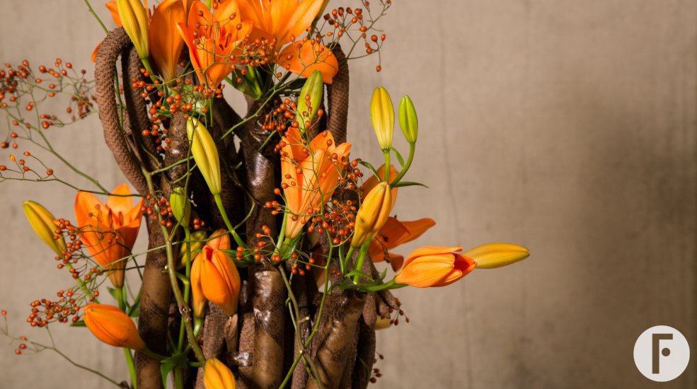 Autumn styled Sunderland lilies - Kristel van Dijk - Flower Factor