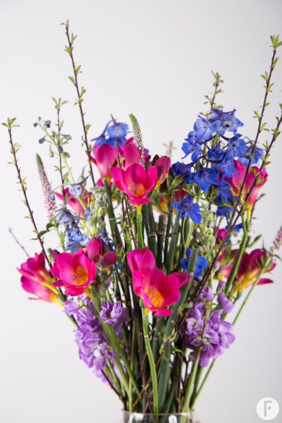 Natural Freesia bouquet