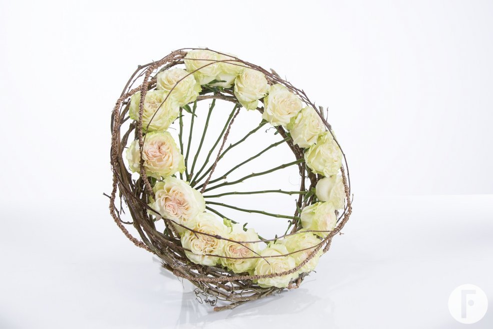 Romantic winter bouquet