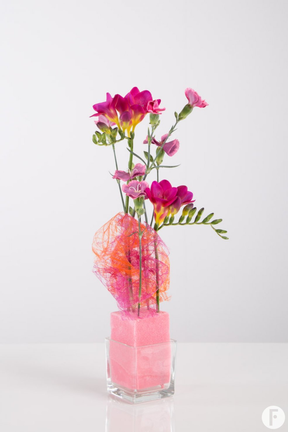 Floral Birthday gift with Freesia