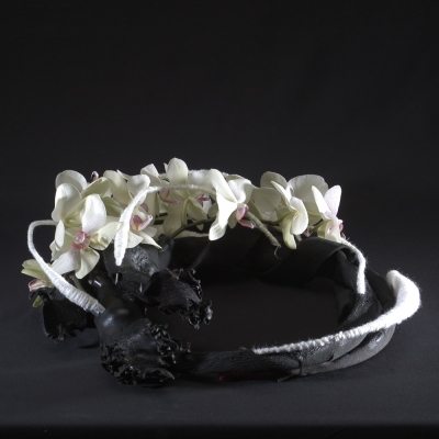 White Phalaenopsis stands for innocence