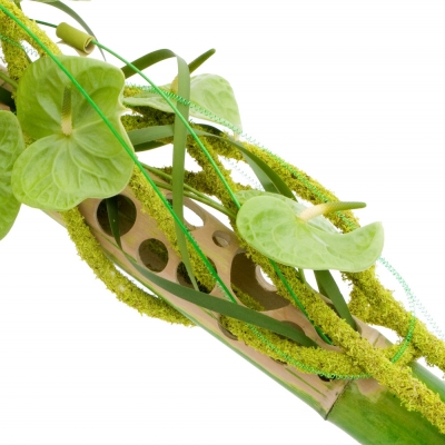 Modern flower arrangement with Anthurium