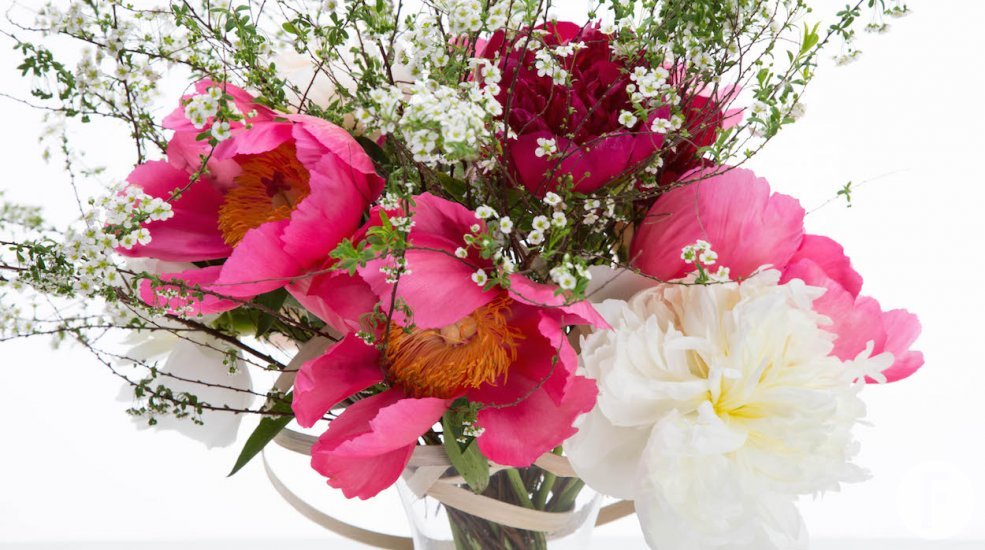 My Peony boeket Nelleke Bontje Flower Factor close