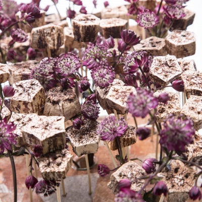 floraal object from bark