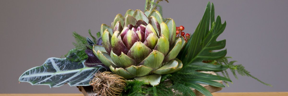 Bouquet in picture frame