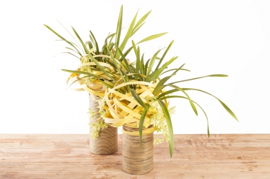 Ball construction with Cymbidium