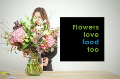 Did you know... Flowers love food too