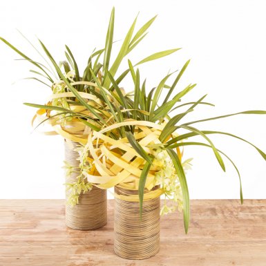 Ball construction with Cymbidium