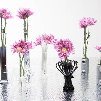 DIY mood board design: single flower ideas 