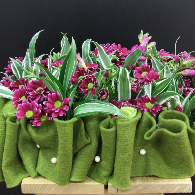 Flower arrangement by Gea Korpel-Beskers