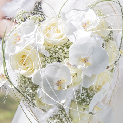 Classic white bouquet