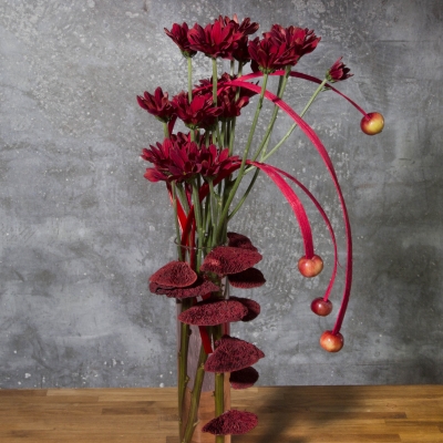 Autumn flower design with 'Bontempi'