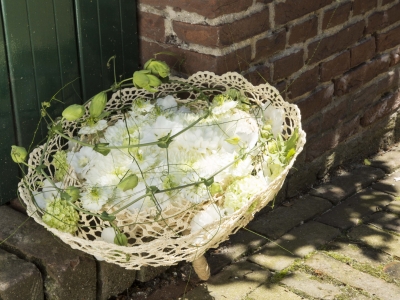 Wedding bouquet with Magnum Chrysantemums