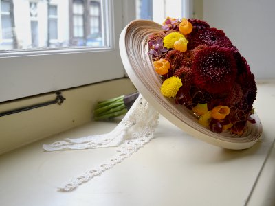 Midsummer Evening wedding bouquet by Jantine van Bruggen