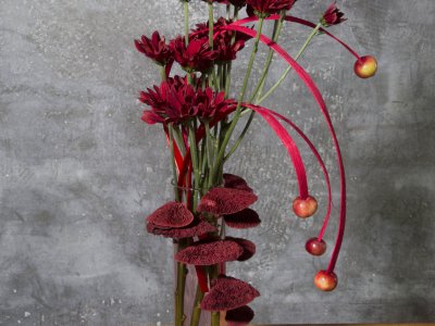 Autumn flower design with 'Bontempi'