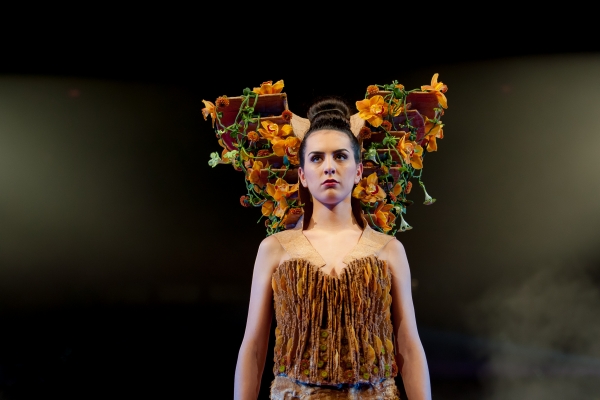 Reed cigar dress - close up