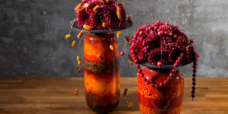 Floral design with 'Flamenca'