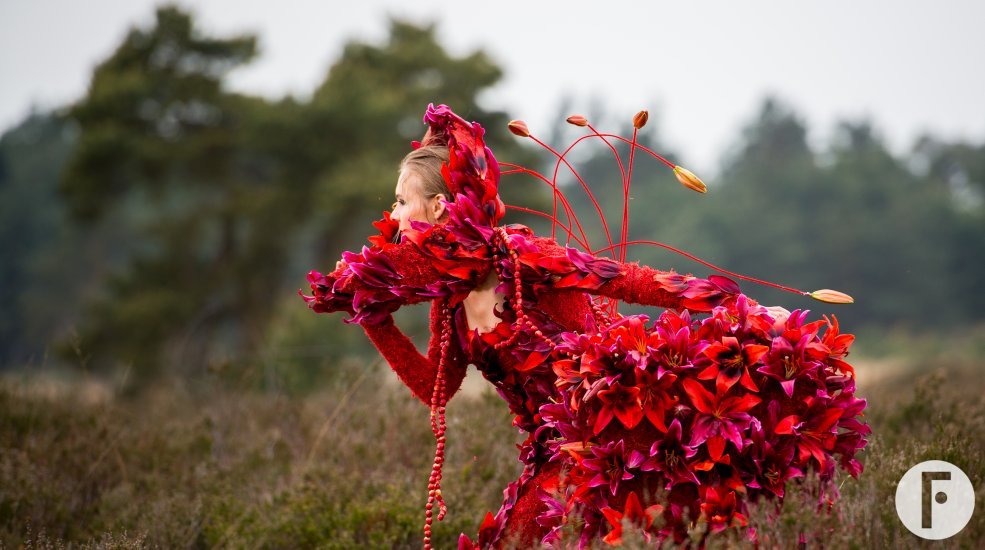 YourLily shoot red dress