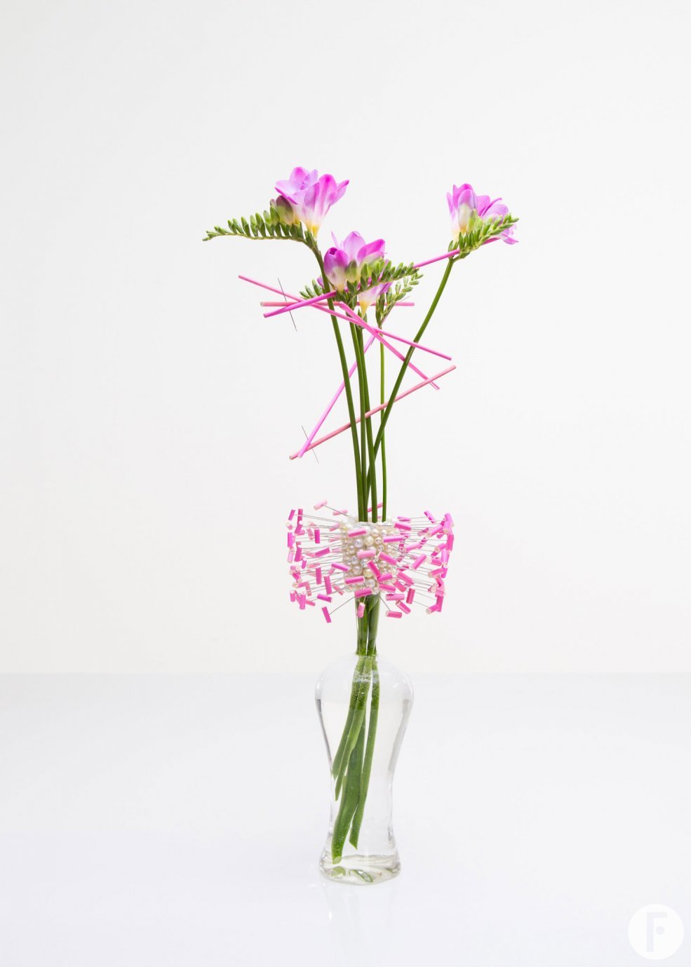 FreestyleFreesia pink freesia vase design Flower Factor