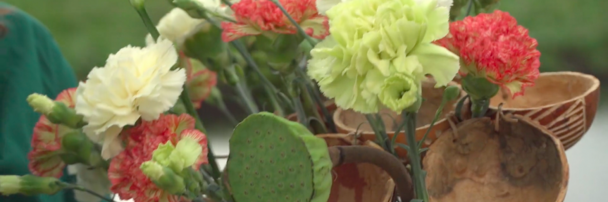 A special bouquet with Dianthus