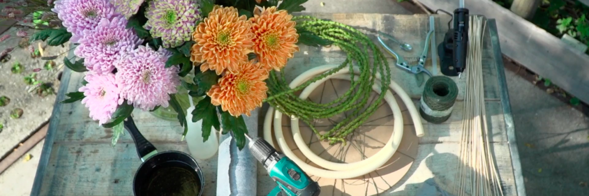 A design with Rossano Chrysanthemums A design with Rossano Chrysanthemums