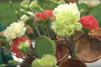 A special bouquet with Dianthus