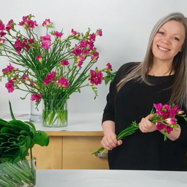 #FreestyleFreesia by Christine de Beer