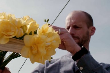fab wedding bouquet with Freesia
